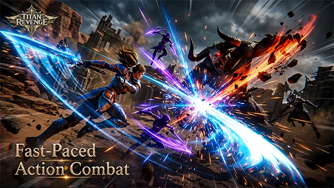 Fast-Paced Action Combat